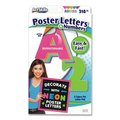 Artskills Neon Color Poster Letters and Numbers, 310PK PA-1464